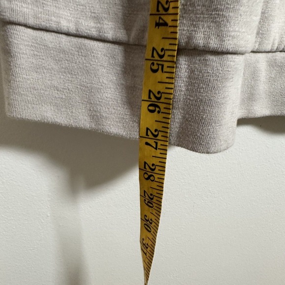 Nike Sweatshirt Crewneck Front Pocket Beige Two Tone Men’s Size Large - Picture 6 of 7